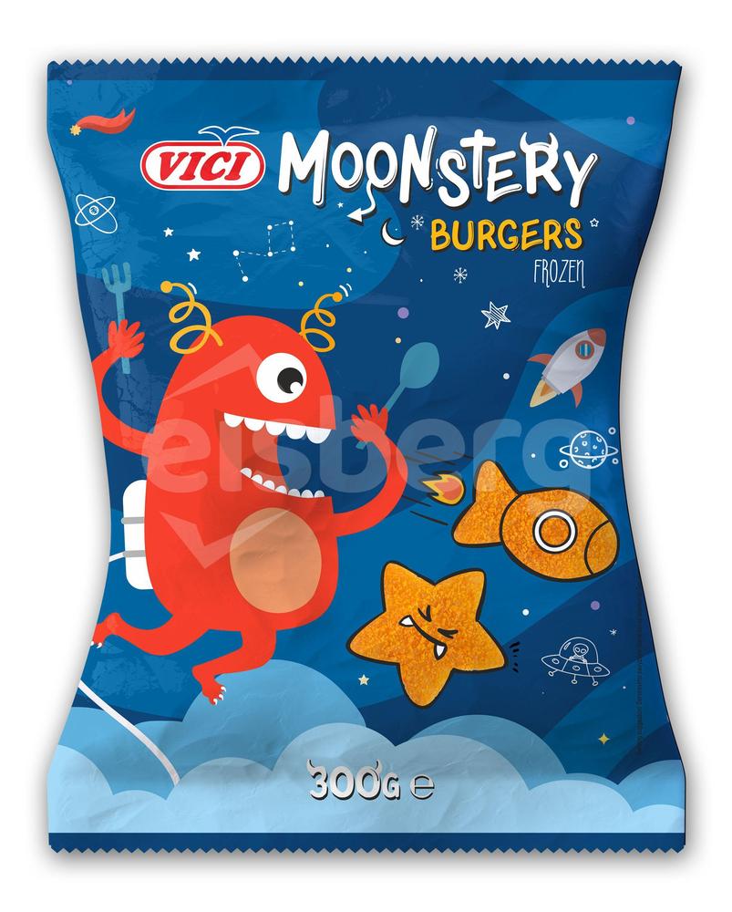 VICI Rybí burgery pro děti Monster ve tvaru ryb