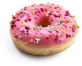Pinky Funny Donut - dopečeno