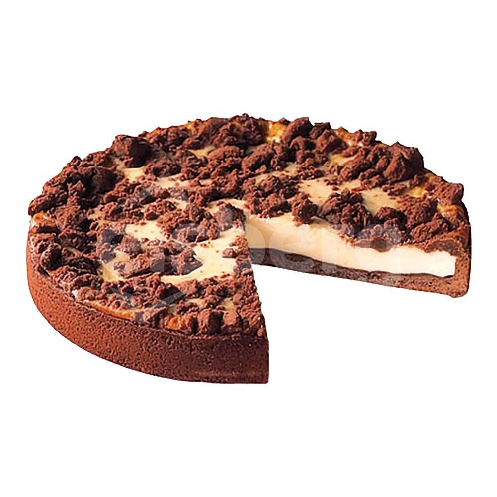 Cheesecake s kakaovou drobenkou - dopečeno