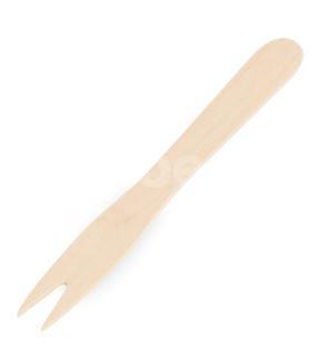 Vidlička na hranolky ze dřeva 8,5cm