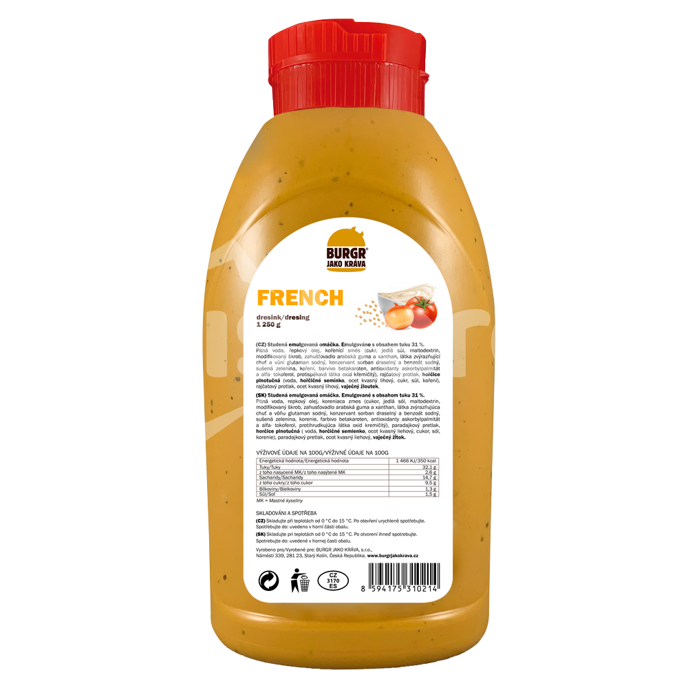 BJK Dresink French Burgr jako kráva