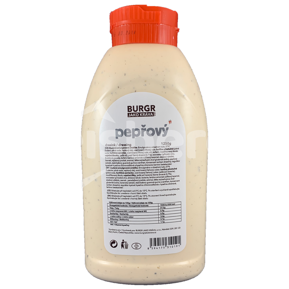 BJK Dresink Pepřový Burgr jako kráva