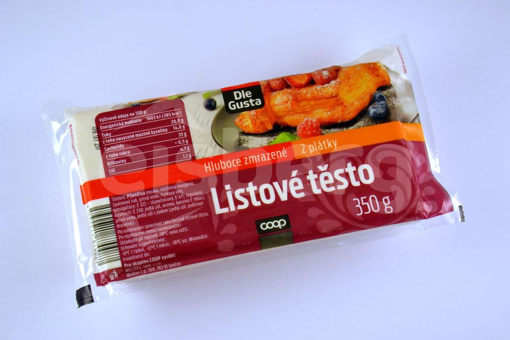 CS Listové těsto - DLE GUSTA