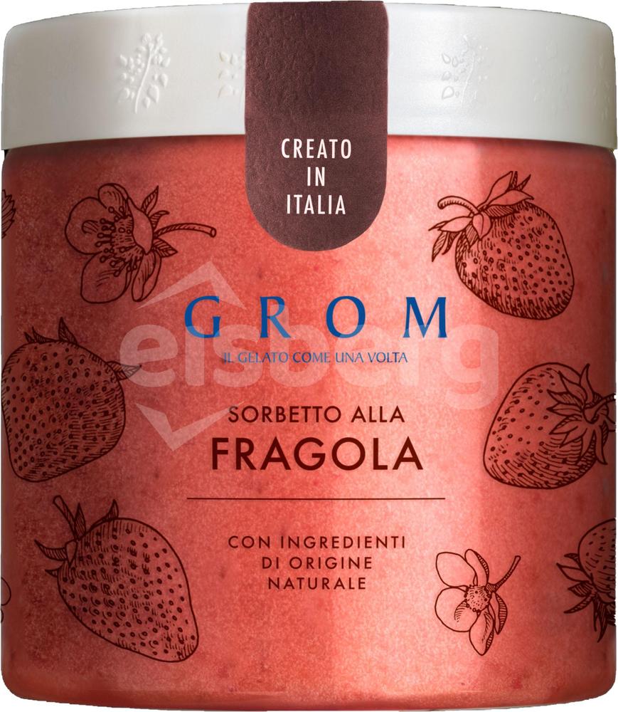 GROM Sorbet Strawberry 460ml