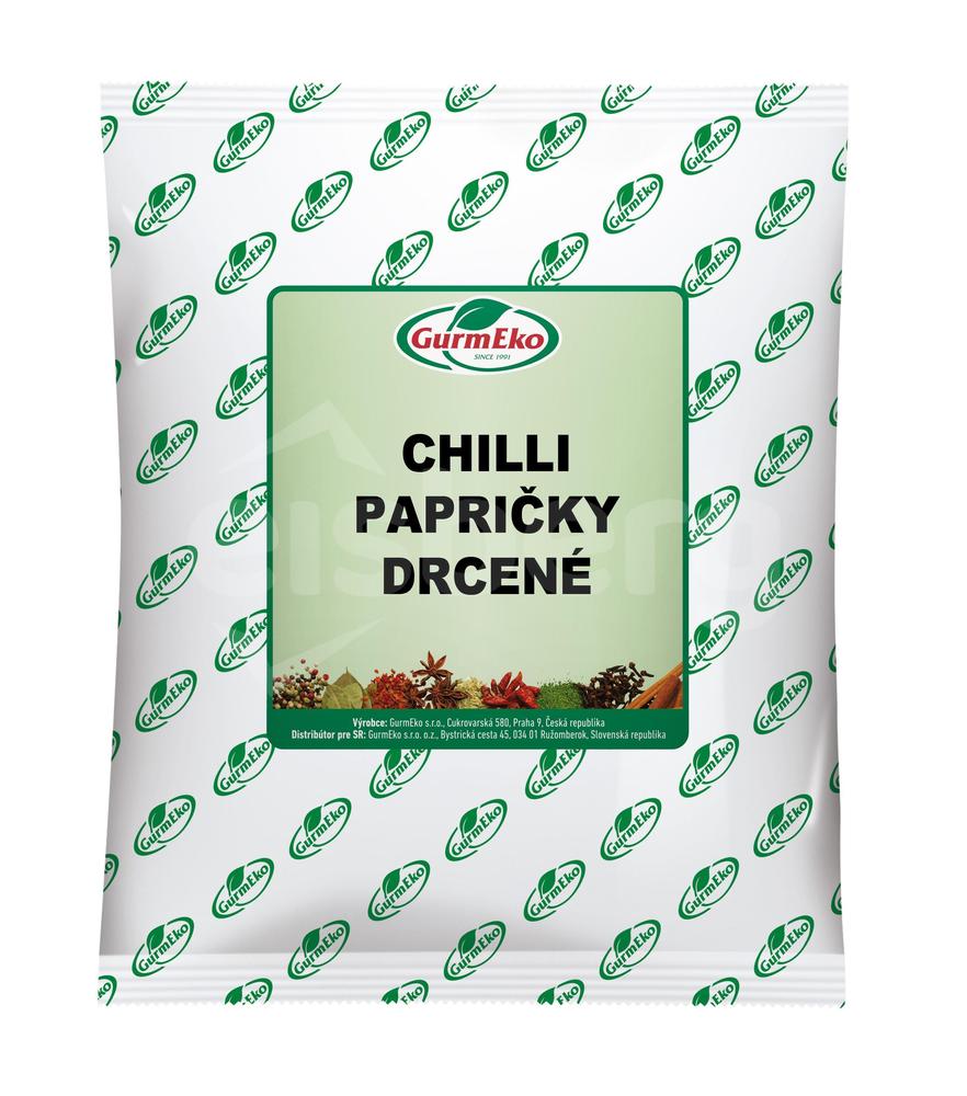 GURMEKO Chilli papričky drcené  500g