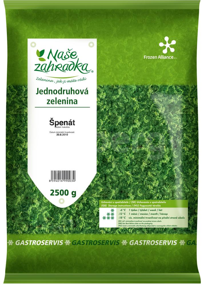 Špenát protlak NAŠE ZAHRÁDKA