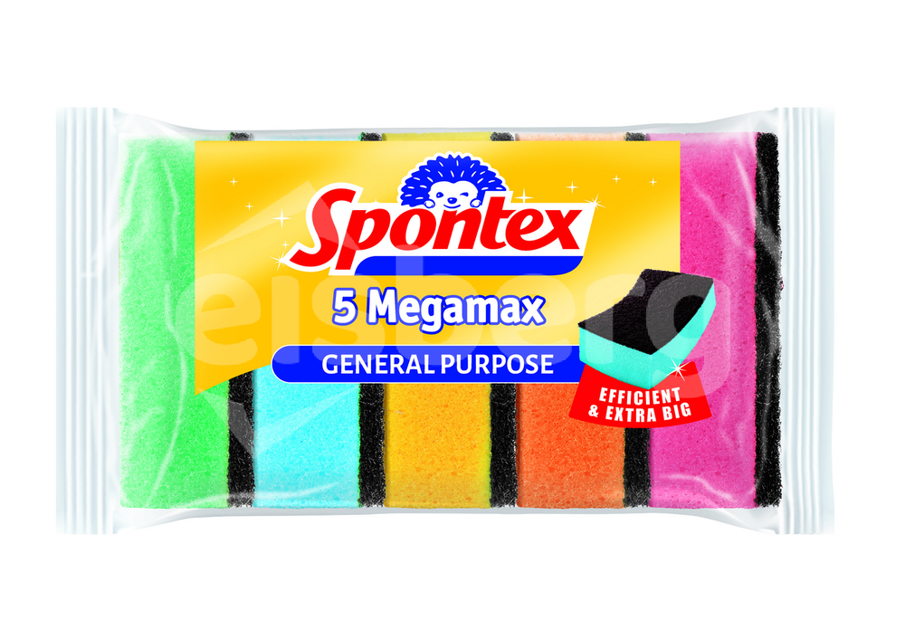 Houbičky na nádobí Spontex Megamax velké 5 ks