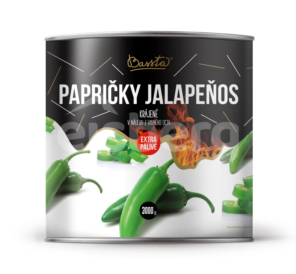 Jalapenos papričky krájené P