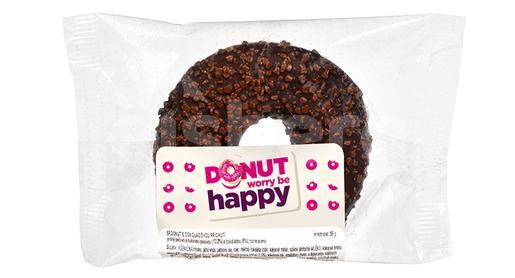 Donut s čokoládovou  příchutí - samostatně balený