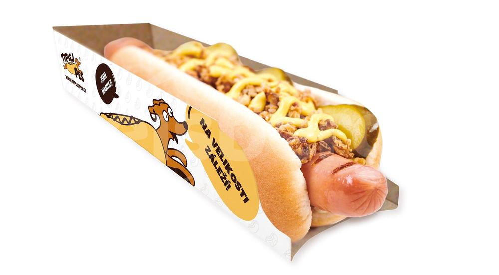 BJK Krabička Hot Dog malá logo