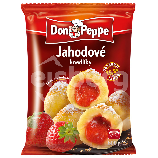 Don Peppe - Tvarohové knedlíky jahodové