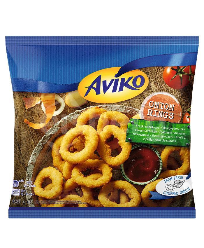 Aviko Cibulové kroužky 450g