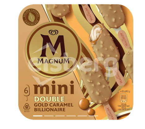 Magnum Mini Caramel Gold Billionaire 6x55ml