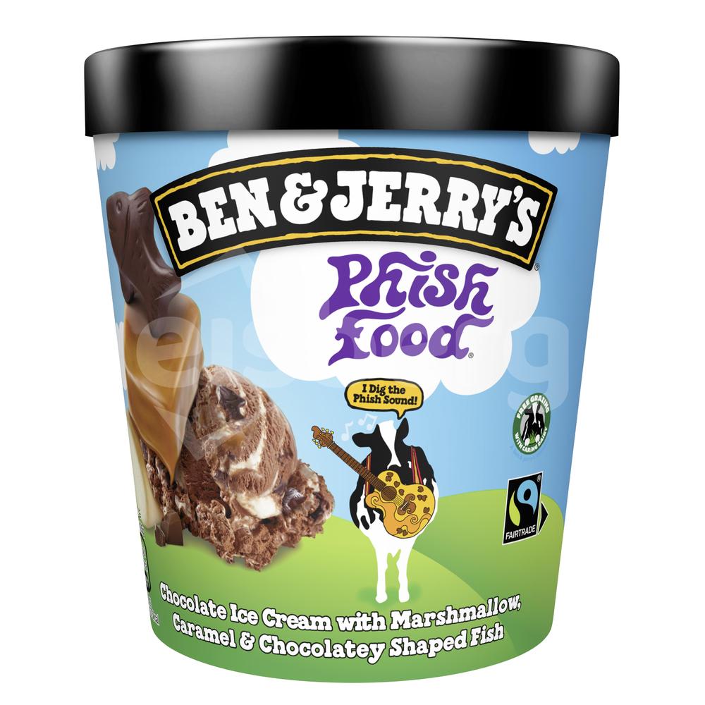 B&J 465ml Phish Food