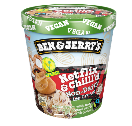 B&J 465ml Vegan Netflix and Chilled