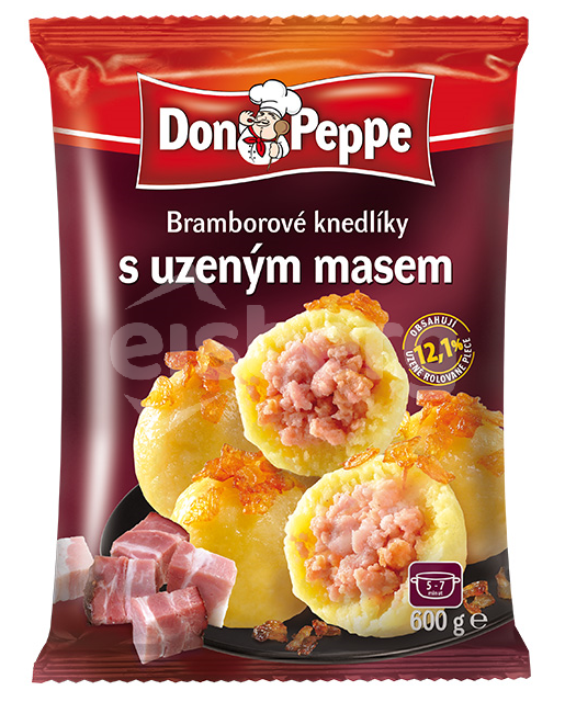 Don Peppe - Bramborové knedlíky s uzeným masem