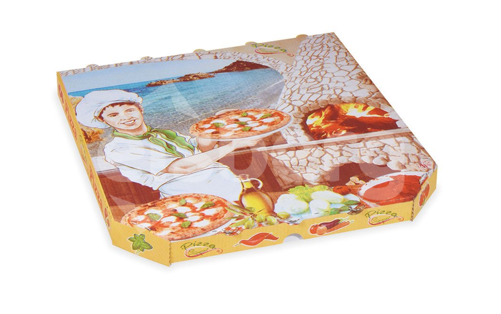 Krabice na pizzu 33x33cm s potiskem
