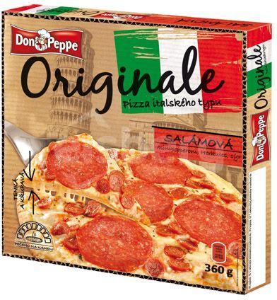 Don Peppe originale Pizza salámová 360g