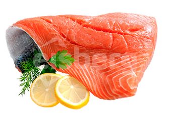 Losos filety s kůží 200-500g, 20% glazura