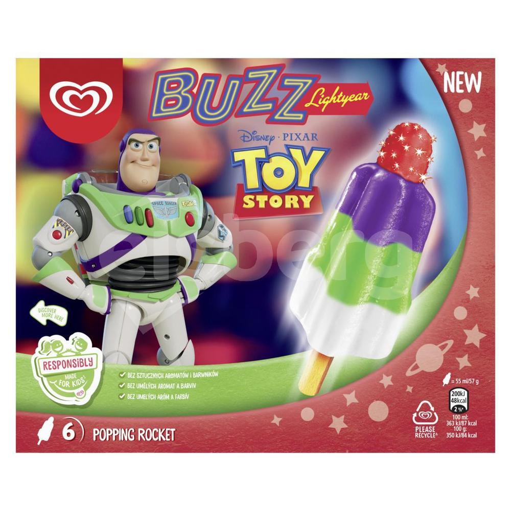 Disney Buzz Lightyear multipack 6x55ml