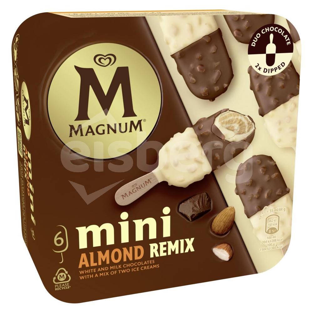Magnum Mini Almond Remix multipack 6x55ml