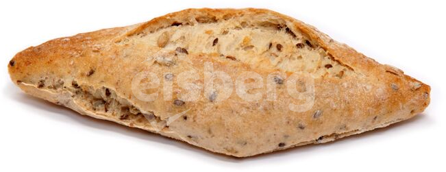 Vícezrnná bageta rhombig- světlá - 19cm - dopečeno VM