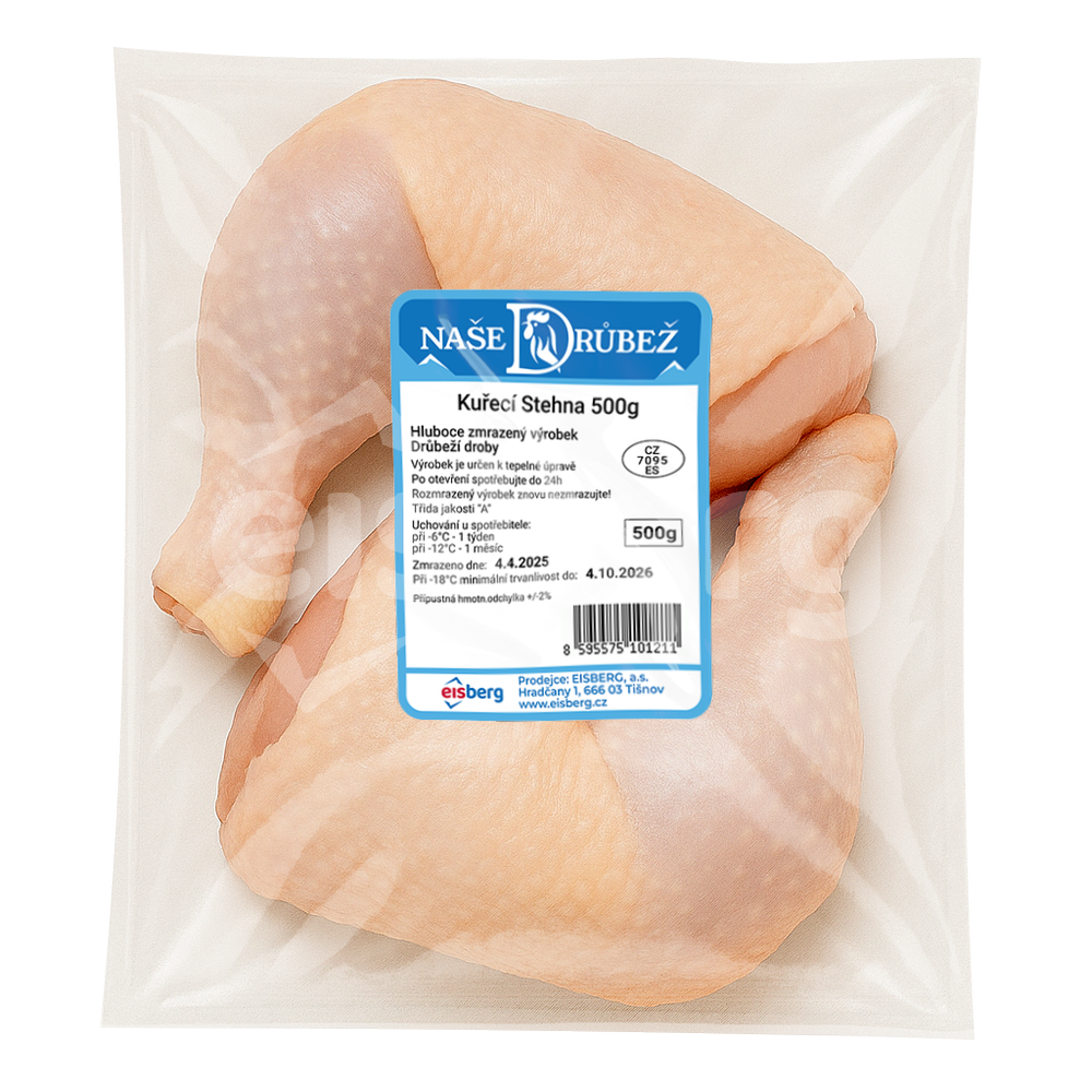 Kuřecí stehna (vac.) NAŠE DRŮBEŽ