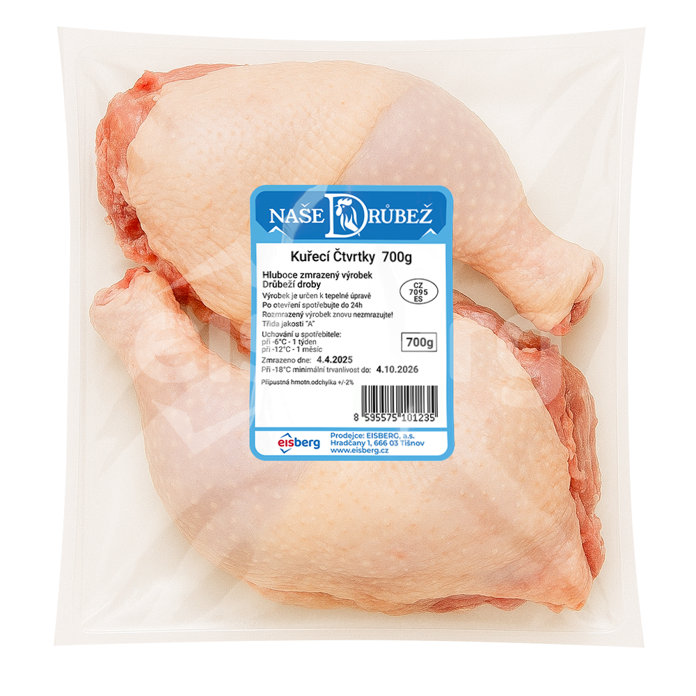 Kuřecí čtvrtky (vac.) NAŠE DRŮBEŽ