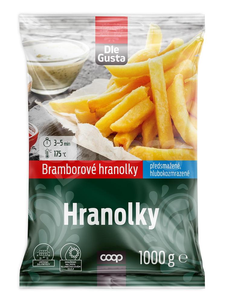 DLE GUSTA Hranolky 1000g (do fritézy)