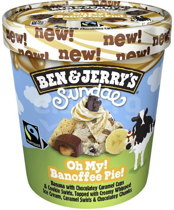 Banoffee Pie Sundae 427ml Ben and Jerry´s