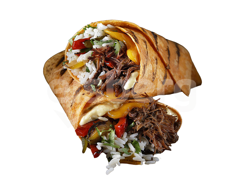Wrap Gourmet Hovězí Burrito Café Snack