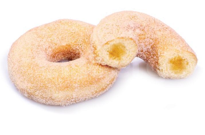 Donut s jablkovo skořicovou náplní - dopečeno