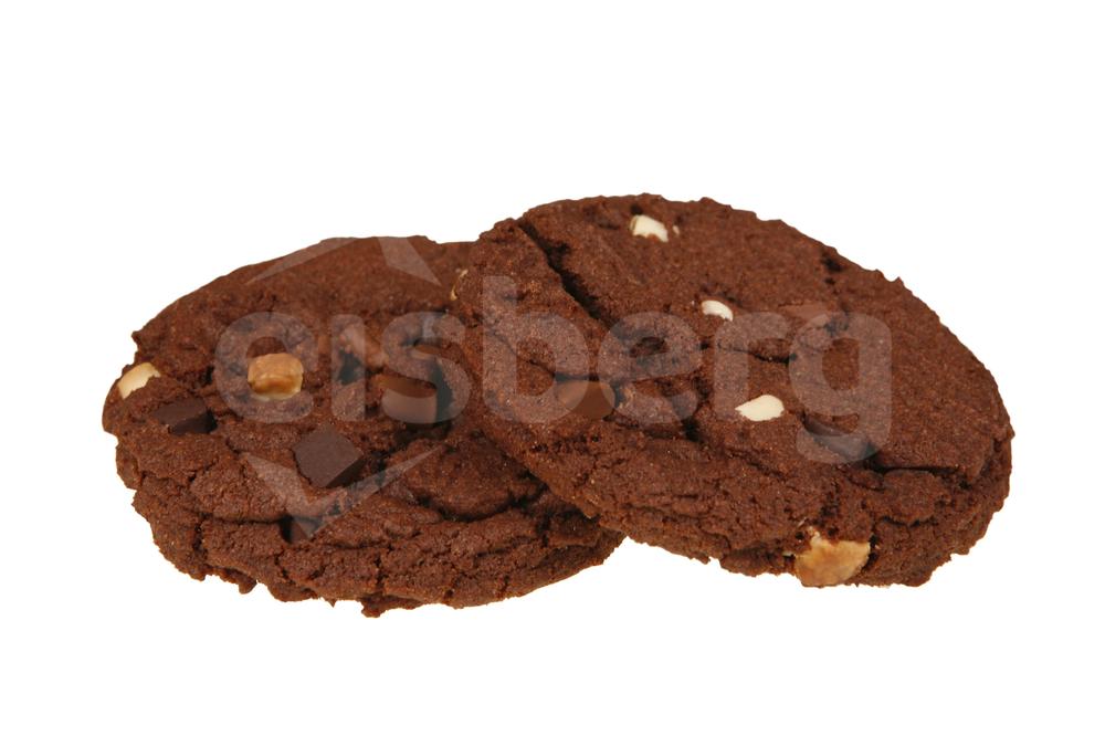 Cookies čokoládové s kousky bílé čokolády - dopečeno