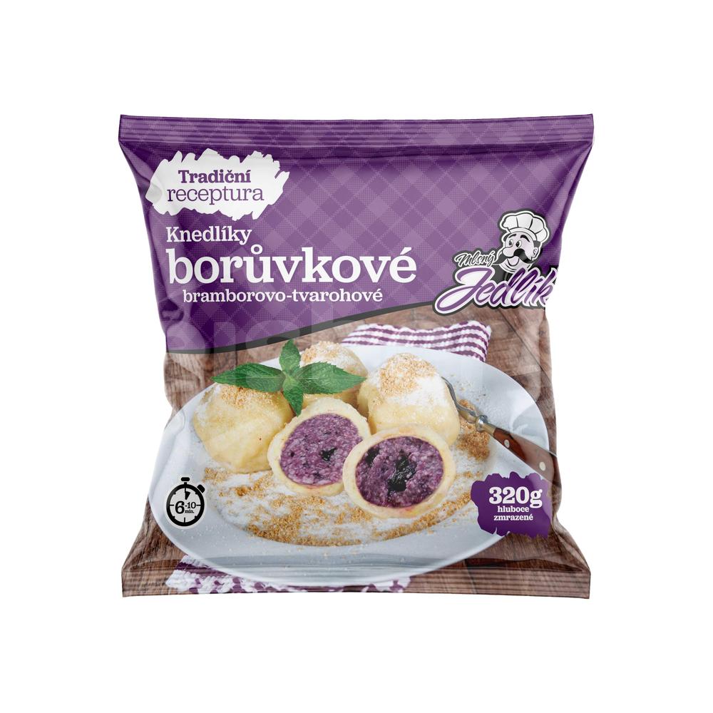 Tvarohové knedlíky borůvkové Mlsný jedlík