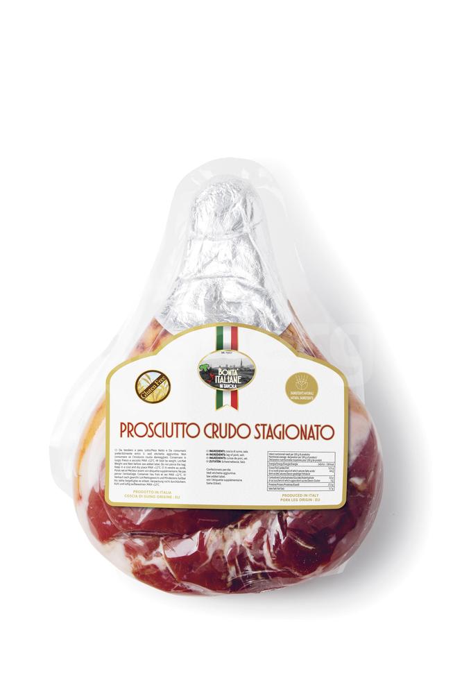 Sušená šunka "Prosciutto crudo stagionato" celá b. k.