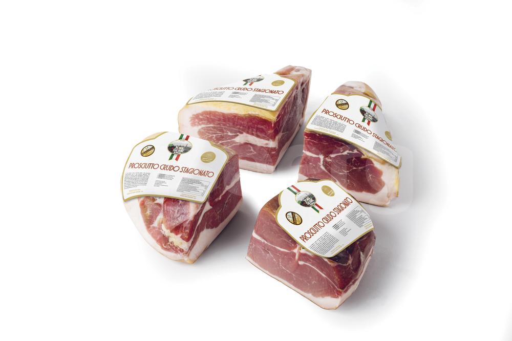 Sušená šunka "Prosciutto crudo stagionato" čtvrtka