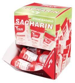 Sacharin Sladidlo potravinářské 20x10g
