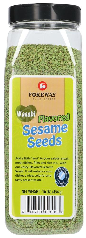 Sezamová semínka s příchutí wasabi