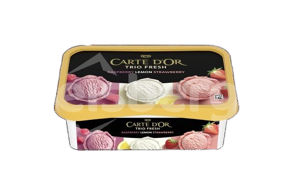 Carte dOr Trio Fresh raspberry, lemon, strawberry