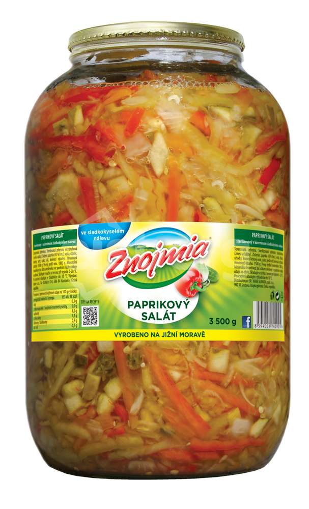 Paprikový salát Znojmia S