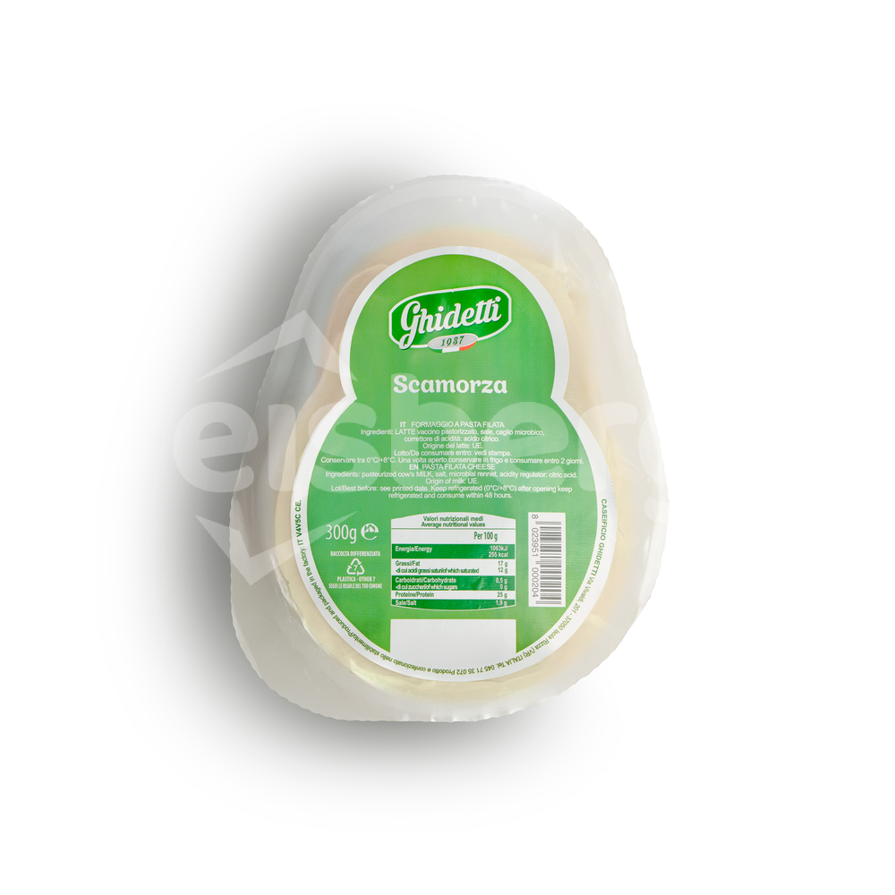 Scamorza jemný italský pařený sýr GHIDETTI