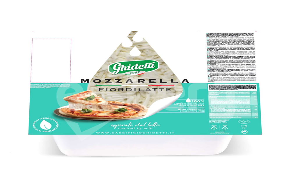 Mozzarella Fiordilatte Julienne Taglio Napoli (tlustší proužky) GHIDETTI