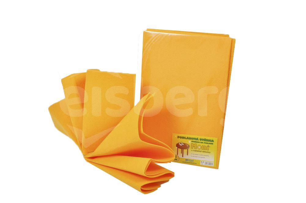 Podlahová utěrka oranžová MONI