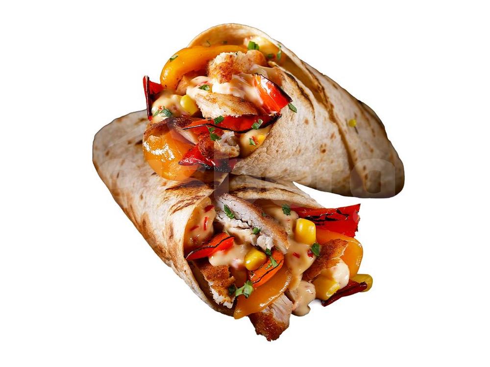 Wrap Gourmet Fajitas Café Snack