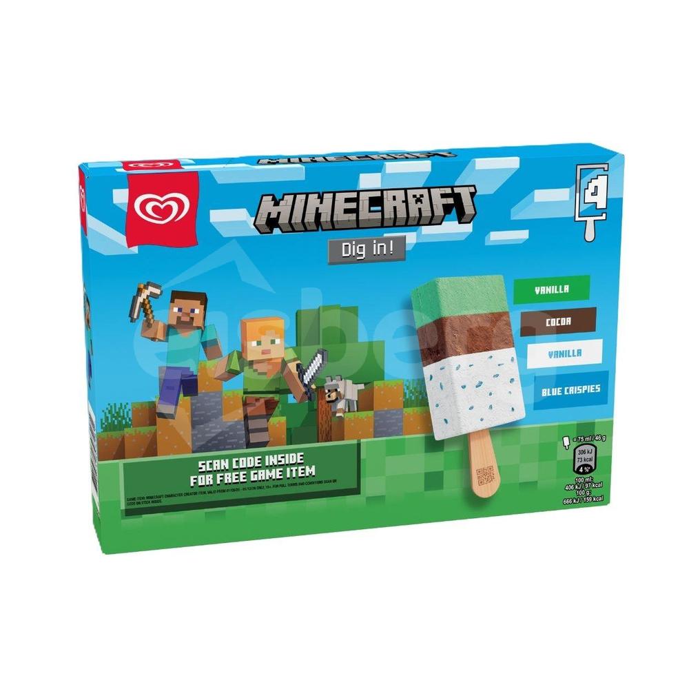Minecraft multipack 4x75ml