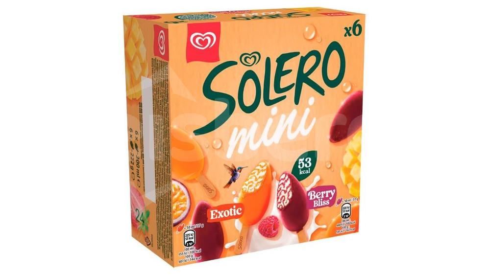 Solero mini multipack 6x50ml