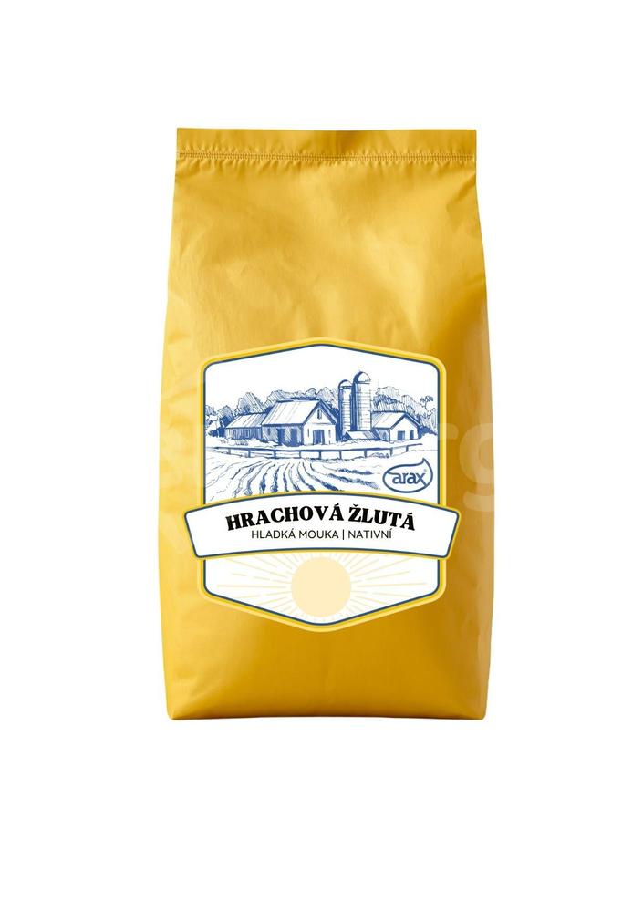 Mouka hrachová žlutá hladká ARAX