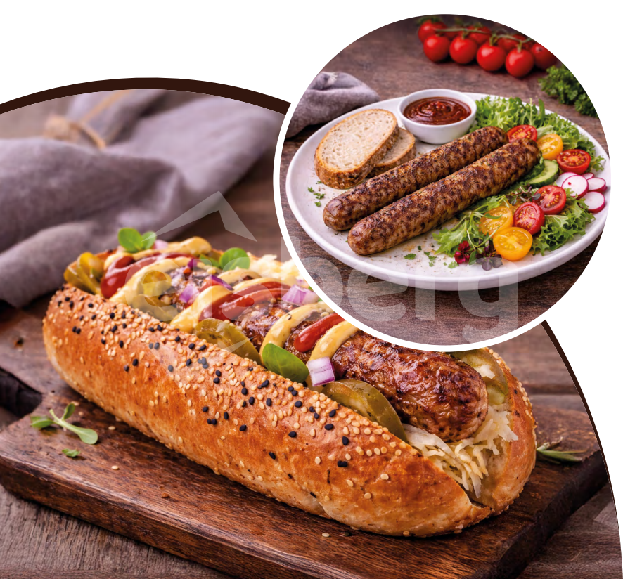 BJK Burger-Dog předpečený 90g/21cm