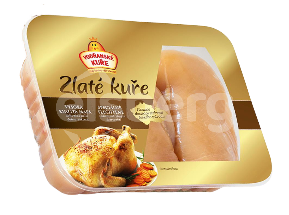 Zlaté kuře prsní řízky chlazené VD