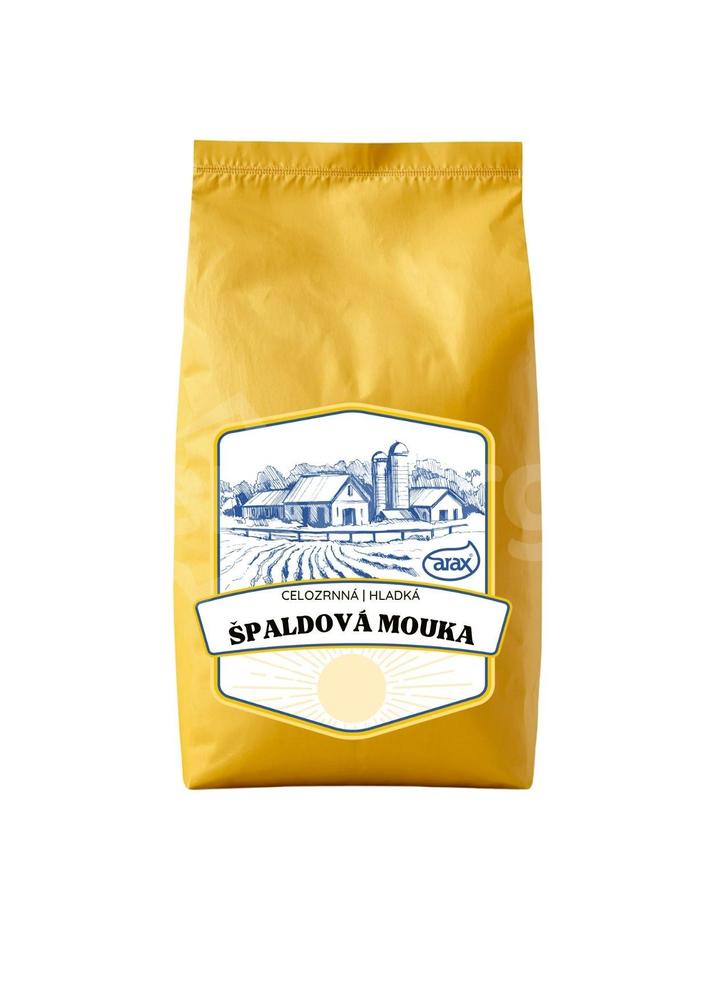 Mouka špaldová celozrnná hladká ARAX